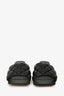 Bottega Veneta Black Quilted Puff Leather 'Lido' Kitten Heels Size 38.5