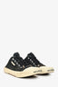 Balenciaga Navy/White Distressed Slip On Sneakers Size 38