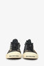 Balenciaga Navy/White Distressed Slip On Sneakers Size 38