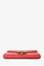 Gucci Red Leather Quilted Queen Margaret Clutch