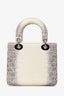 Christian Dior 2021 Niloticus Himalayan Crocodile Leather Small Lady Dior Top Handle