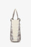 Christian Dior 2021 Niloticus Himalayan Crocodile Leather Small Lady Dior Top Handle
