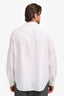 Loewe White Cotton Anagram Collared Button Down Shirt Size 16.5 Mens