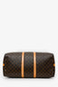 Louis Vuitton 1999 Monogram Canvas/Leather Keepall Bandoulière 55 With Strap
