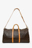 Louis Vuitton 1999 Monogram Canvas/Leather Keepall Bandoulière 55 With Strap