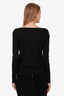 Prada Black Wool/Silk Blend Round Neck Sweater Size 38