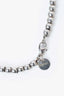 Tiffany & Co. Sterling Silver Heart Tag Bead Bracelet