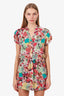 Alice + Olivia Floral Mini Dress Estimated Size S