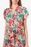 Alice + Olivia Floral Mini Dress Estimated Size S