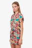 Alice + Olivia Floral Mini Dress Estimated Size S