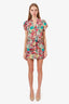Alice + Olivia Floral Mini Dress Estimated Size S