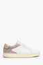 Jimmy Choo White/Glitter Chunky Sneaker Size 40