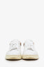 Jimmy Choo White/Glitter Chunky Sneaker Size 40
