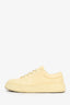 Ganni Yellow Leather Chunky Sneakers Size 40