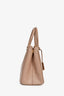 Prada Blush Pink Saffiano Leather Medium Double Zip Galleria Tote