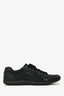 Prada Black Nylon Leather Trimmed Sneakers Size 10 Mens