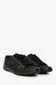 Prada Black Nylon Leather Trimmed Sneakers Size 10 Mens