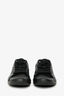 Prada Black Nylon Leather Trimmed Sneakers Size 10 Mens