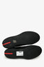 Prada Black Leather Round Toe Loafers Size 9 Mens