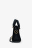 Balenciaga Black Leather Nano Edge City Bag GHW With Strap