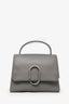 Phillip Lim Grey Mini 'Alix' Top Handle Satchel Bag With Strap