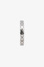 Pre-Loved Chanel™ 18k White Gold Small Coco Crush Band Ring Size 54