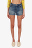 GRLFRND Blue Denim 'Dominique' Shorts Size 27
