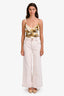 Ulla Johnson White Denim 'Margot' Wide Leg Jeans Size 28