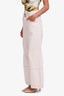 Ulla Johnson White Denim 'Margot' Wide Leg Jeans Size 28