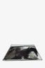 Amina Muaddi Mirror Silver Super Amini Yigit Metallic Chain Shoulder Bag