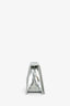 Amina Muaddi Mirror Silver Super Amini Yigit Metallic Chain Shoulder Bag