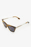 Victoria Beckham Yellow Translucent Sunglasses