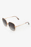 Tom Ford Gold Tone Square Sunglasses