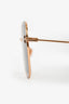Tom Ford Gold Tone Square Sunglasses