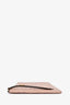Gucci Pink Leather Marmont GG Zip Pouch