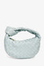 Bottega Veneta Baby Blue Intrecciato Leather Mini Jodie Bag