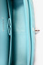 Pre-Loved Chanel™ 2014 Turquoise Lambskin Jumbo Double Flap Shoulder Bag