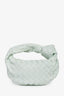 Bottega Veneta Mint Green Intrecciato Leather Mini Jodie Bag