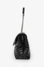 Saint Laurent Black Leather Lou Lou Large Shoulder Bag
