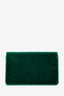 Gucci Green Velvet GG Crystal 'Broadway' Mini Shoulder Bag