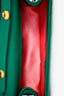 Gucci Green Velvet GG Crystal 'Broadway' Mini Shoulder Bag