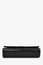Saint Laurent Black Eel Monogram Sunset Shoulder Bag