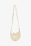 Chloe Cream Crochet 'Sea Treasures' Logo Crossbody Bag