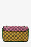 Gucci Multicolour Canvas Marmont GG Medium Crossbody Bag