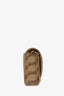 Balenciaga Brown/Black Coated Canvas Monogram Hour Glass Clutch Bag