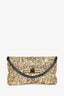 Jimmy Choo Gold Sequin Pouch On Chain