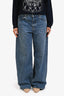 Staud Blue Denim Relaxed Fit Jeans Size 30