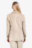 Veronica Beard Beige Corduroy Double Breasted Blazer Size 10