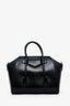 Givenchy Black Leather 'Antigona' Lock Bag