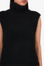 Smythe Black Knit Sleeveless Turtleneck Size XS